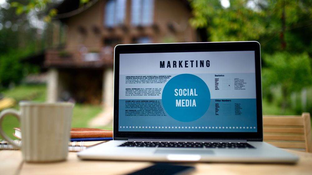 Gestion des réseaux sociaux pour entreprise, création de contenu, stratégie social media et animation de communauté.